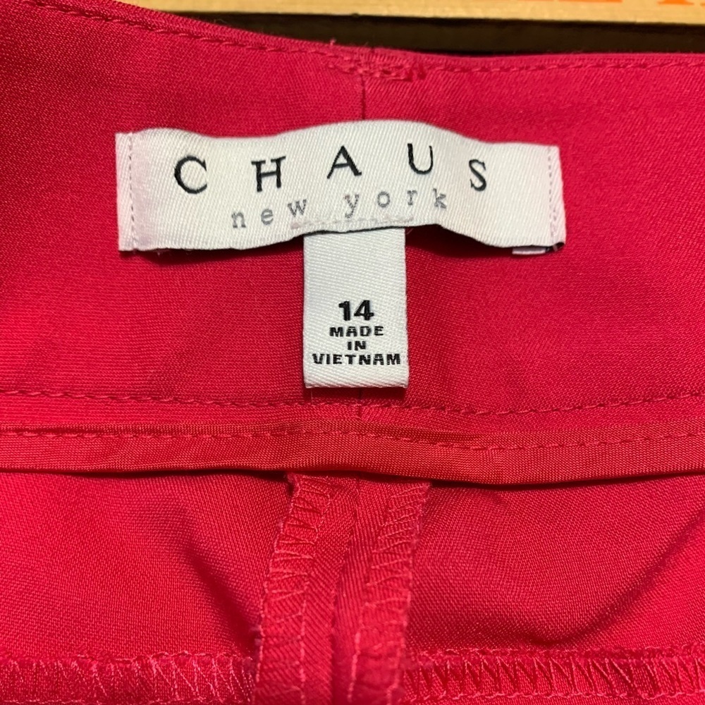 CHAUS New York capri pants sz 14 - Picture 8 of 14